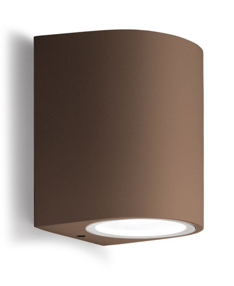GEALUCE Applique cilindro in alluminio bianco-antracite-marrone IP44 1-2XGU10 non incl. GEALUCE Applique cilindro in alluminio bianco-antracite-marrone IP44 1-2XGU10 non incl.